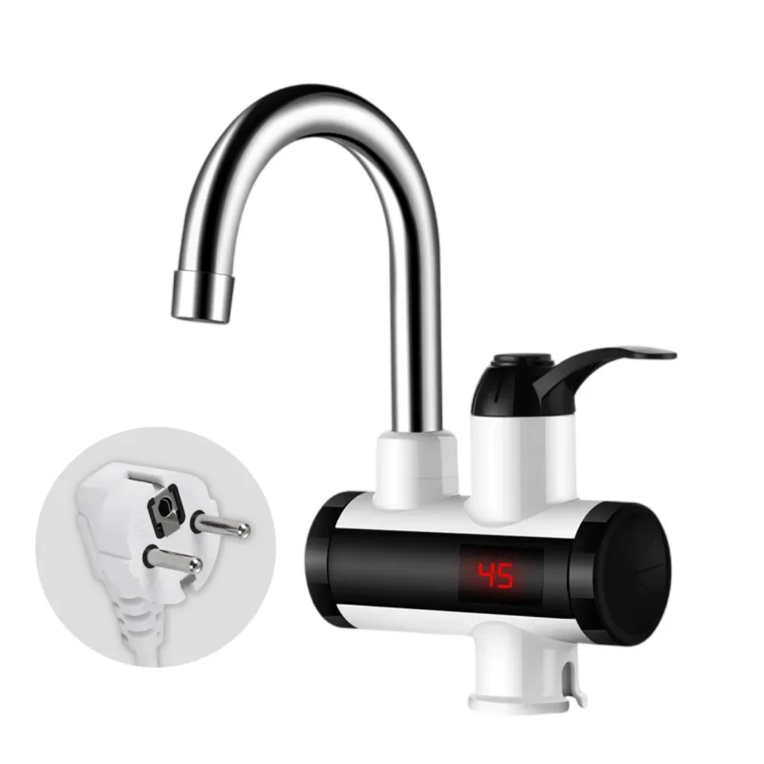 Household Electric Hot Water Faucet Instant Electric Water Heater for Kitchen Heating and Bathroom Hot and Cold Dual-Use