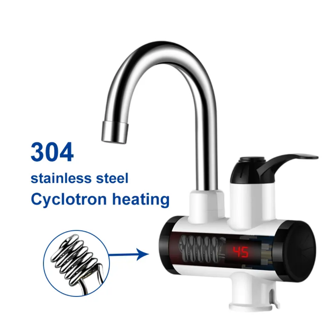 Household Electric Hot Water Faucet Instant Electric Water Heater for Kitchen Heating and Bathroom Hot and Cold Dual-Use